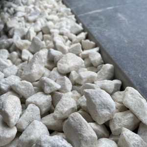 Arctic white 15-20mm stone