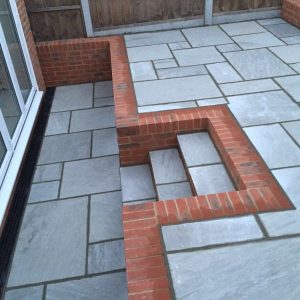 Kandla Grey Indian Sandstone Patio Packs Riven Sawn Edge - Image 6