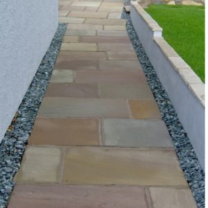 Autumn Brown Indian Sandstone 600x900 Riven - Image 2