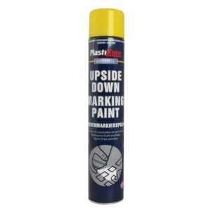Plasti-kote 750ml Upside Down Mark Paint - Yellow