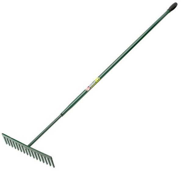 Bulldog BARM Asphalt Rake 54", 16 Teeth, All Metal