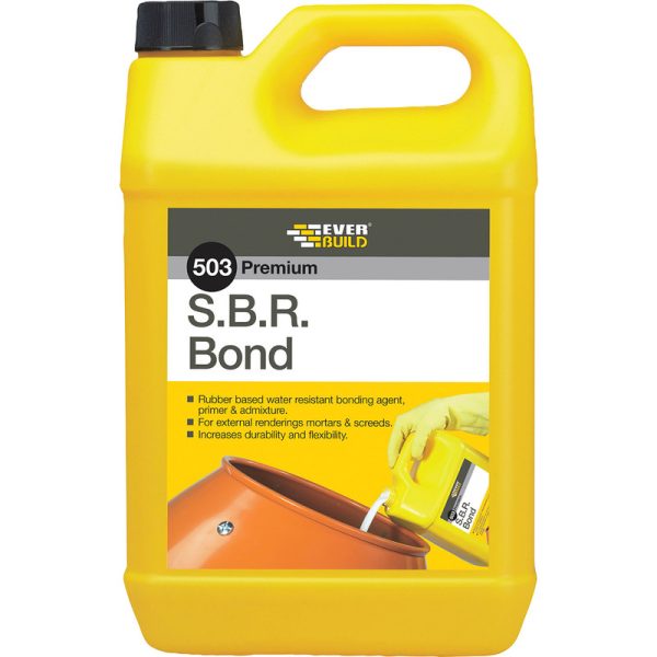 Everbuild Premium SBR Bond Bonding Agent 5 L