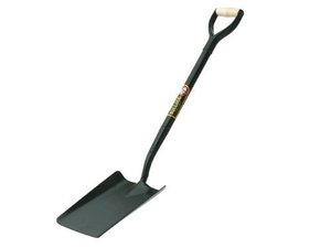 Bulldog All Steel Taper Shovel, Green