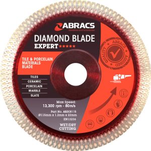 ABRACS Porcelain Tile Blade 115mm