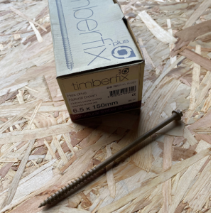 TIMBERFIX STRUCTURAL TIMBER SCREW  6.5 x 150 mm - Image 2