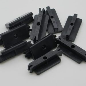 Black Composite decking clips