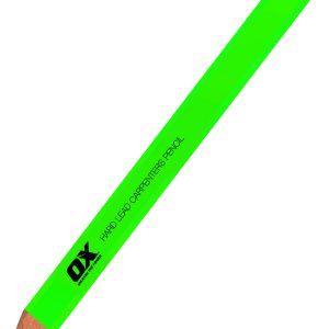 OX Trade Hard Green Carpenters Pencils - 10 Pack