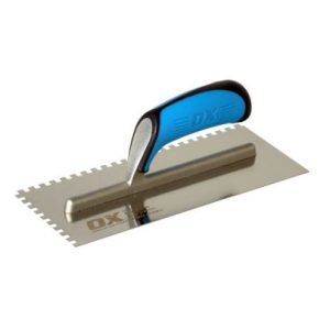 OX Trade Notched Trowel - 10mm