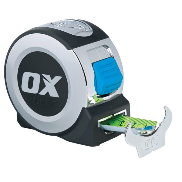 OX Pro Heavy Duty Tape Measure - 5m / 16ft