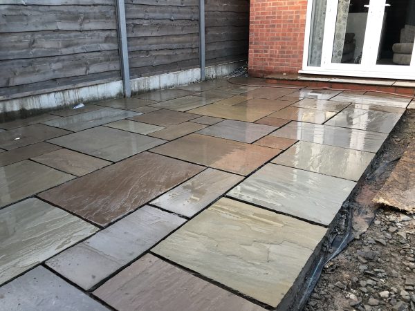 Autumn Brown Indian Sandstone Patio Packs Riven - Image 3