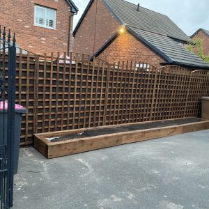 Softwood Timber Sleepers Brown 250x125x2400mm