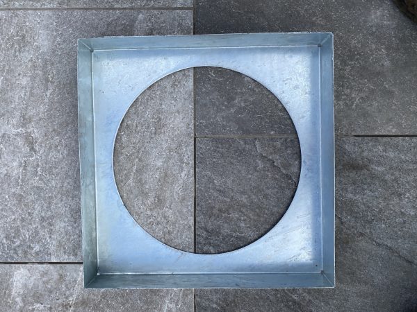 Galvanized recessed manhole cover 450x450mm - Image 2