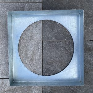 Galvanized recessed manhole cover 450x450mm - Image 2