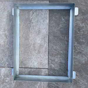 Galvanized recessed manhole cover 600x450mm - Image 2