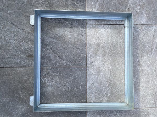 Galvanized recessed manhole cover 600x600 mm - Image 3