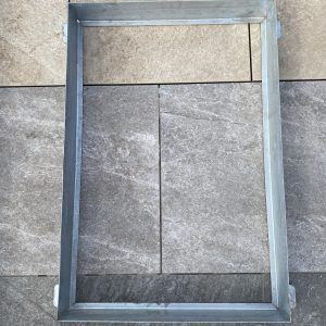 Galvanized recessed manhole cover 600x900 mm - Image 2