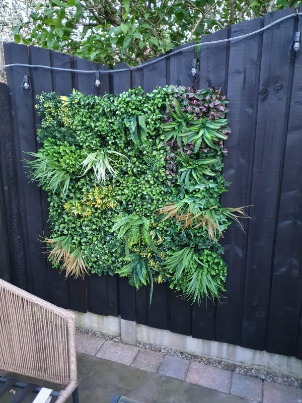 Tuscan Artificial Living Wall Panels 100x100cm - Image 4