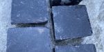 Black Limestone 100 x 100 mm Cobble Sets