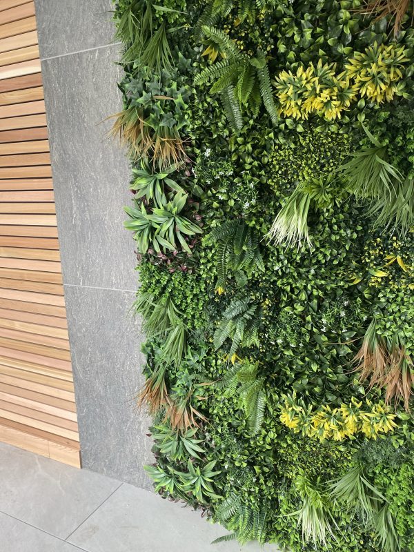 Tuscan Artificial Living Wall Panels 100x100cm - Image 2