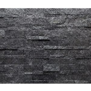 Black Galaxy split face wall cladding