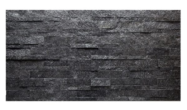 Black Galaxy split face wall cladding