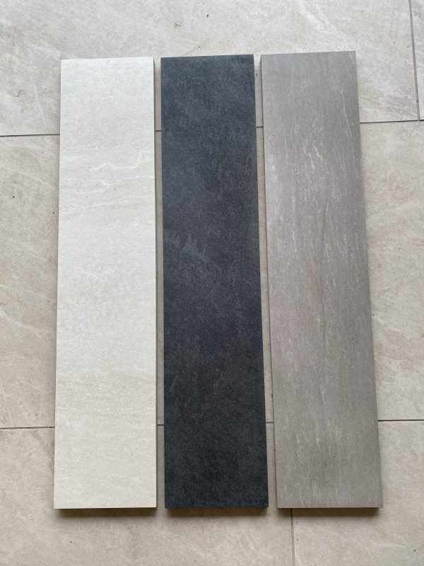 Graphite Porcelain plank 150x1200x20mm - Image 2