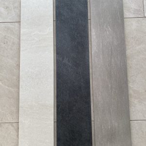 Graphite Porcelain plank 150x1200x20mm - Image 2