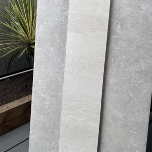 Storm White Porcelain plank 195x900x20mm - Image 3