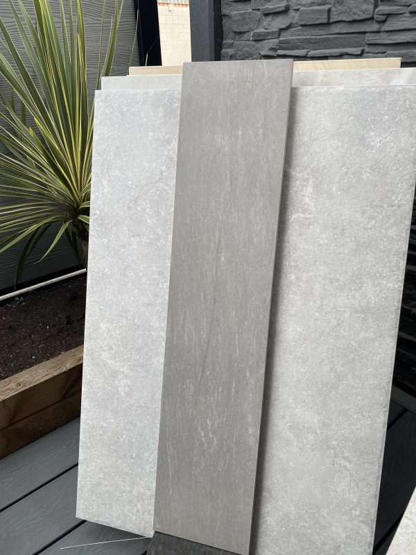 Grigio Porcelain plank 195x900x20mm