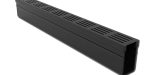 Black Aluminum Threshold drains