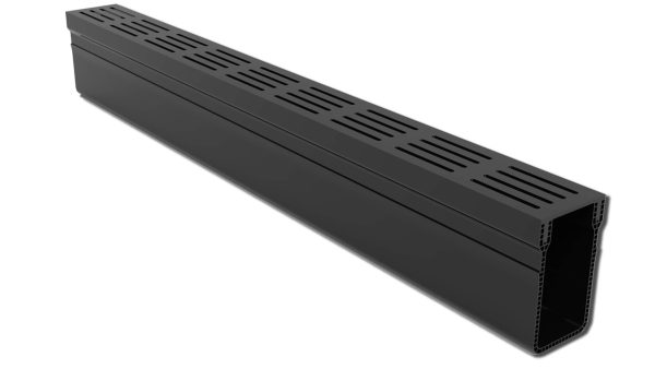 Black Aluminum Threshold drains
