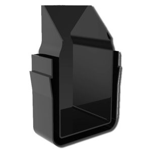 Threshold drain end cap