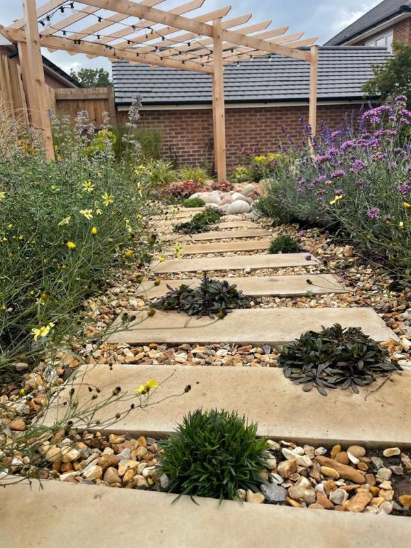 Fossil Mint sawn & honed Indian Sandstone 600x900 - Image 3
