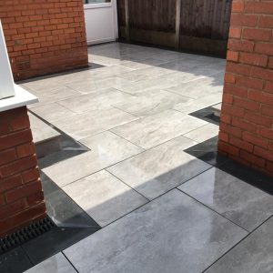Graphite Porcelain plank 150x1200x20mm - Image 3