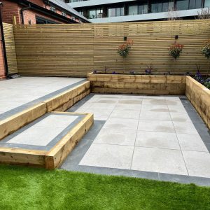Softwood Timber Sleepers Green 200x100x2400mm