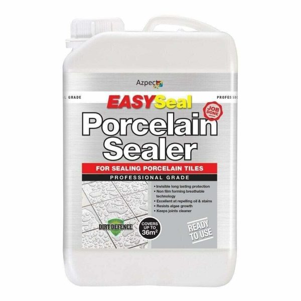 Azpects EASY Seal Porcelain Sealer 3Ltr Protects Pavers, Tiles, Joints and Grout