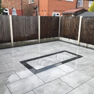 Graphite Porcelain plank 150x1200x20mm - Image 5