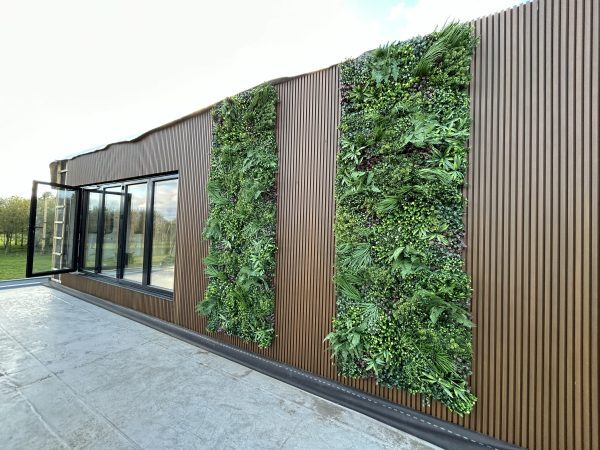 Red Cedar Square Slatted Wall Cladding - Image 4