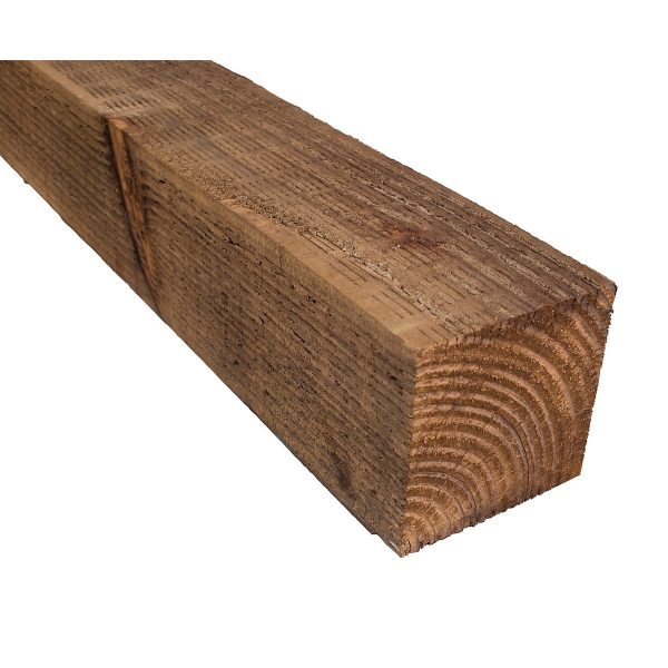 100x100 BrownTimber Posts