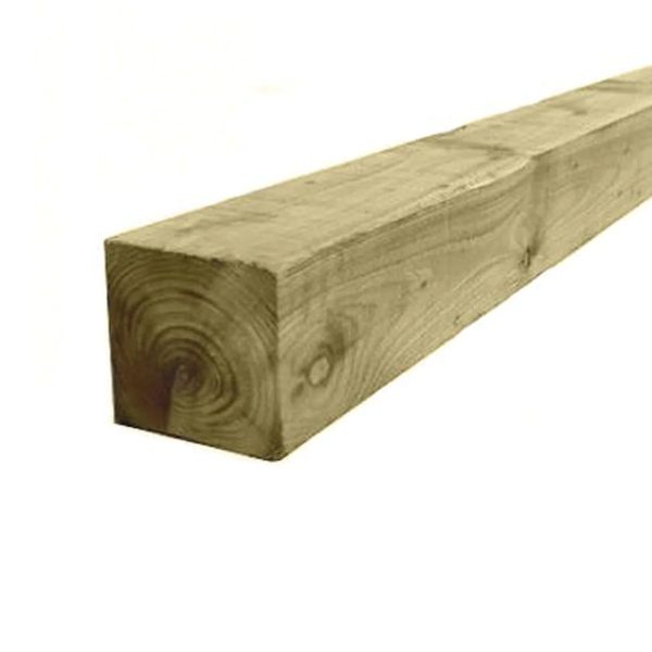 75x75 Green Timber Posts