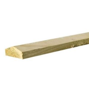 18x63x1828mm Apex fence capping green