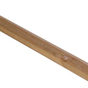 18x63x1828mm Apex fence capping Brown