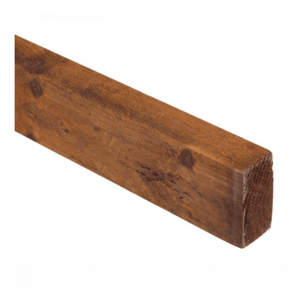 32x47x1828mm sawn back rail Brown