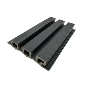 Black Square Slatted Wall Cladding - Image 2