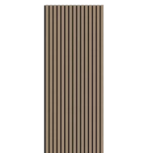Walnut Acoustic Internal Wall Panel - 240/300x60cm