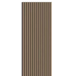 Dark Oak Acoustic Internal Wall Panel - 240/300x60cm