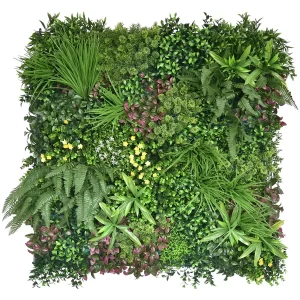Tropical Artificial Living Wall Panels 100x100cm