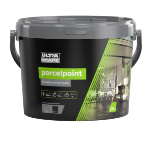 UltraScape Porcelpoint – Flowable Porcelain Grout Stone Grey