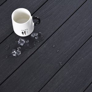 Duo Composite Decking Board 3.66m - Light Grey/Anthracite - Image 2
