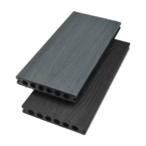 Duo Composite Decking Board 3.66m - Light Grey/Anthracite
